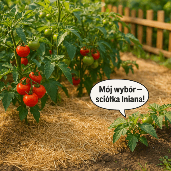 Ściółka lniana do ogrodu naturalne mulczowanie warzyw i owoców 20kg